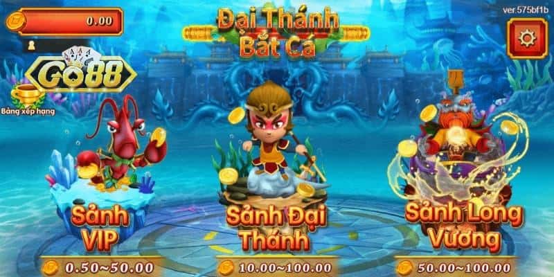 Bắn Cá Tôn Ngộ Không - Sảnh Bắn Cá Mới Lạ, Độc Đáo