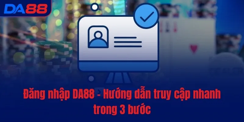 Đăng nhập DA88 - Khởi đầu, chinh phục tiền tỷ mỗi ngày