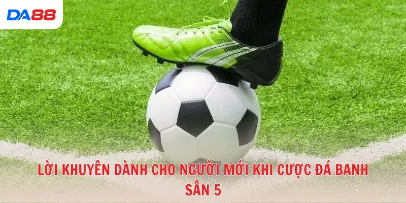 Top 5 chiến thuật cược đá banh sân 5 cho người mới dễ áp dụng